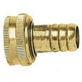 thumbnail image 1 of Fiskars 580946 0.5 in. Green Thumb Hose Stem Replacement Female Connector  Brass Pack of 10, 1 of 2