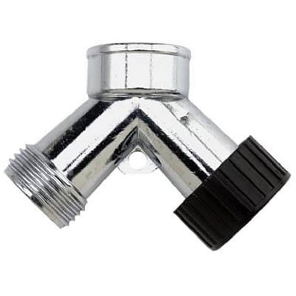 Fiskars 581746 Green Thumb Zinc 2-Way Y Connector