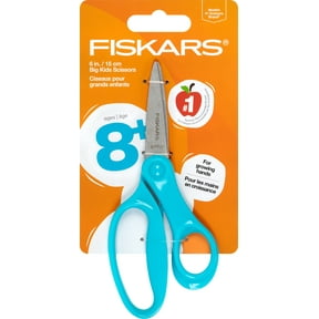 Fiskars 8 Inch Original Orange Handled Scissors for Adults, Precise ...