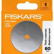 Fiskars 60mm Replacement Rotary Blade for Rotary Cutter, 1 Pack
