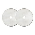 thumbnail image 1 of Fiskars 60mm Titanium Rotary Blades (2 Pack) -Rotary Cutter Blade Replacement, Stainless Steel, 1 of 9