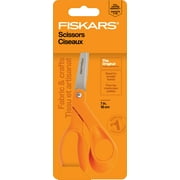 Fiskars 7" Petite Original, Orange-Handled Scissors