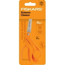 Fiskars 7" Petite Original, Orange-Handled Scissors