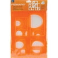 thumbnail image 1 of Fiskars 7312344 Shape Template Set 8.5"x11" 3/pkg-circles, Ovals & Rectangles, 1 of 2