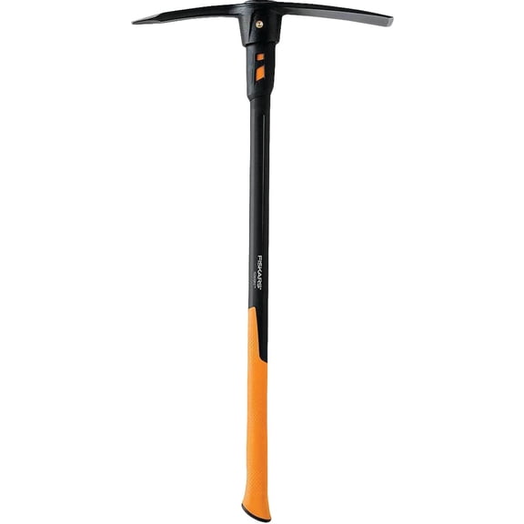 Fiskars 751210-1002 Garden IsoCore 5 lb Pick, 36 Inch, Orange/Black
