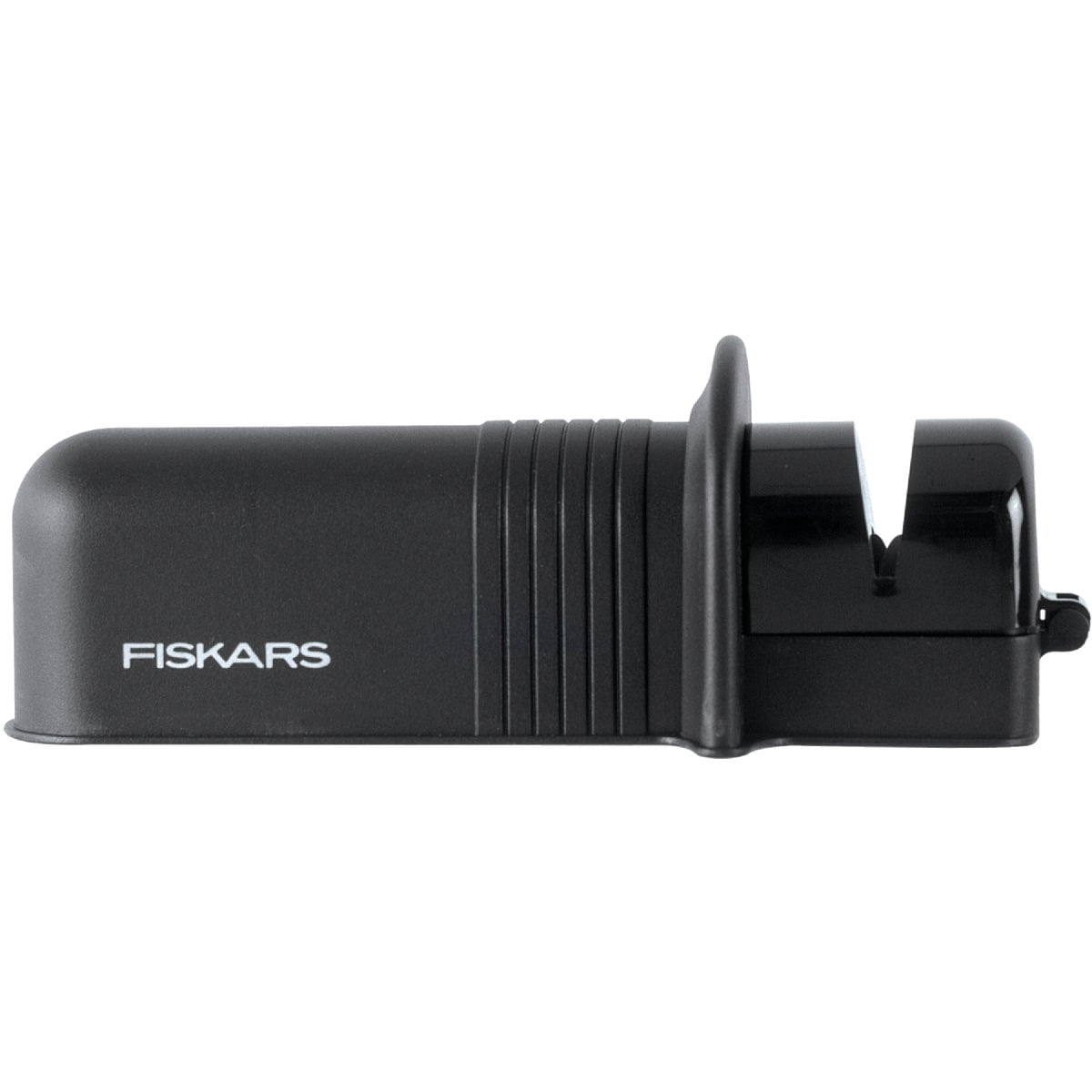Fiskars 7861 - Axe and Knife Sharpener - Dual-Purpose Tool for Easy Blade Maintenance