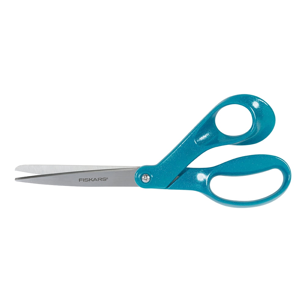 Fiskars Performance Bent Scissors 8-Gray/Silver - 020335026582