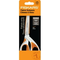 Fiskars 8" Razoredge Softgrip Fabric Scissors, Orange Shears