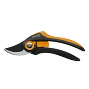 Fiskars SmartFit Pruner 8 inch Bypass Non-Stick Steel Blades SoftGrip Handles