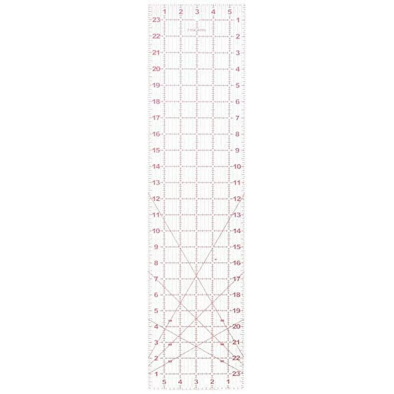 Fiskars 187220-1003 2 X 14 Acrylic Centering Ruler 