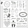 thumbnail image 1 of Fiskars  'Baby' Clear Stamps, 1 of 3