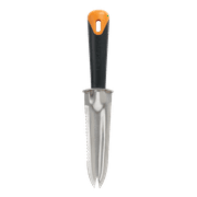 Fiskars Steel Garden Knife, Multi-Purpose Weed Puller Gardening Tool for Planting, Weeding, Digging, and Cultivating with Hanging Hole