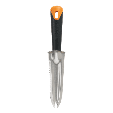 Fiskars Steel Garden Knife, Multi-Purpose Weed Puller Gardening Tool for Planting, Weeding, Digging, and Cultivating with Hanging Hole