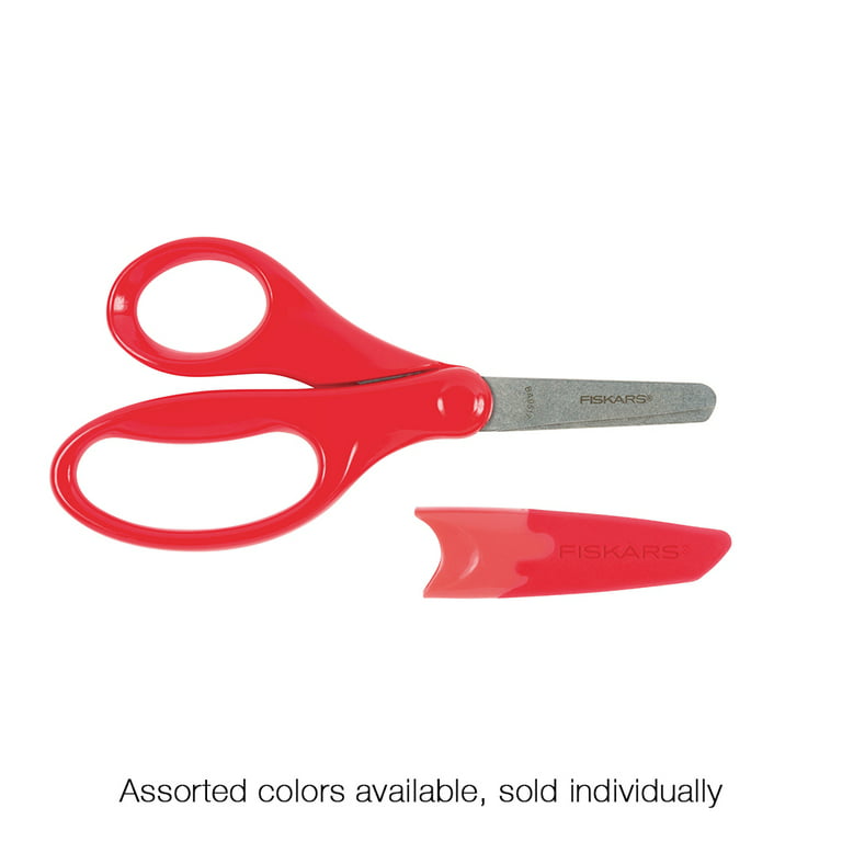Assorted 5 Fiskars® Blunt-Tip Kids Scissors