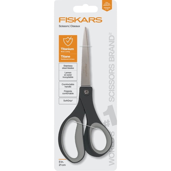 Fiskars Brands Inc. Fiskars No. 8 Straight Scissors - Pack of 8