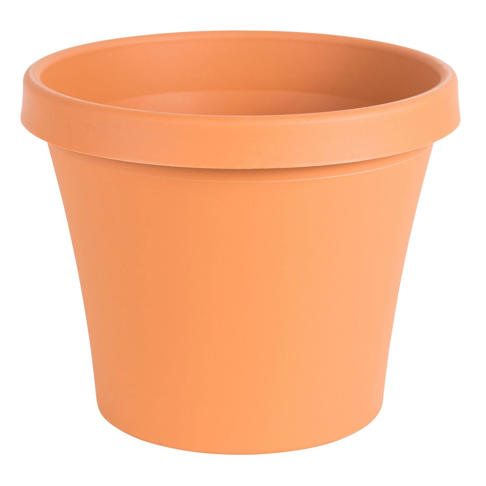 Bloem 10.75 in. Terracotta Resin Tapered Planter
