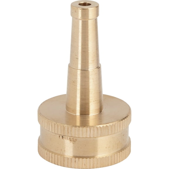 Fiskars Brass Sweeper Nozzle GB9208 - Garden Hose Watering Nozzle - Gold