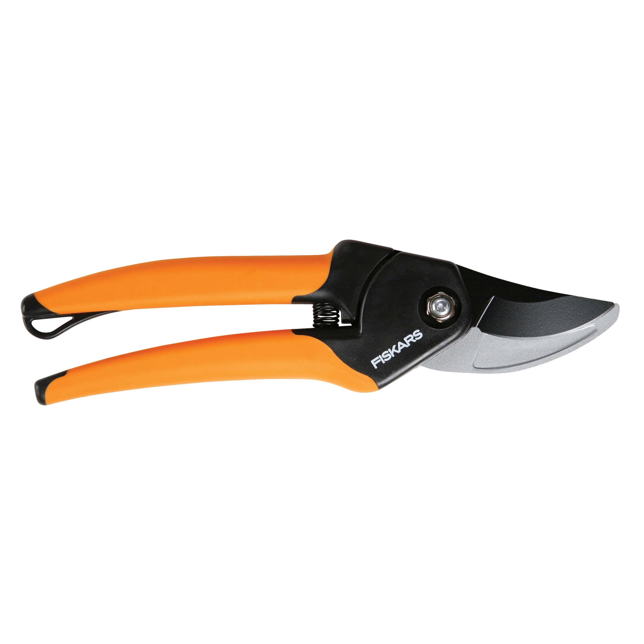 Fiskars Bypass Pruner Garden Tool with Steel Blade and SoftGrip Handle, Black and Orange - Walmart.com