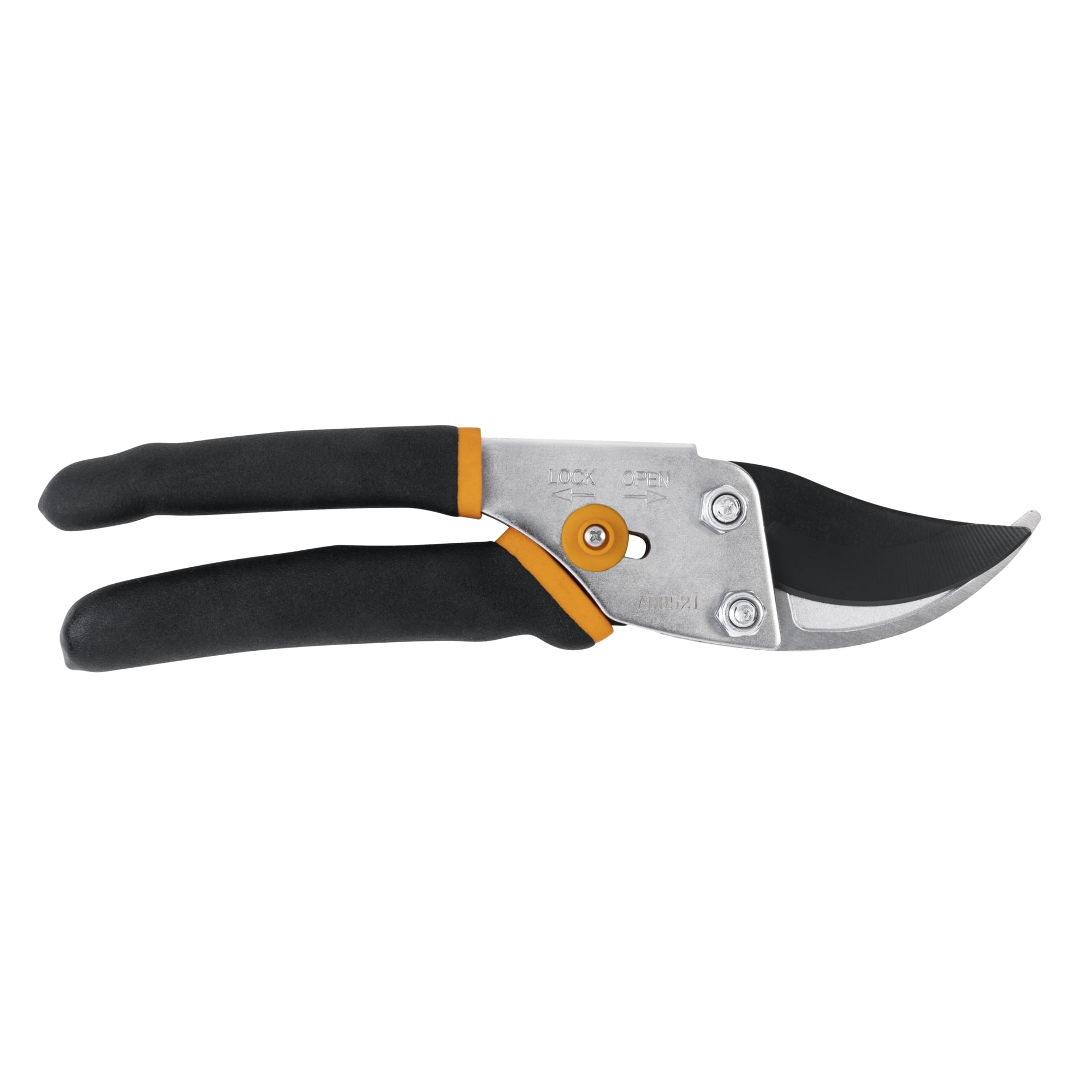 Fiskars Shears: 10-13/32 OAL, 4-3/32 LOC, Stainless Steel Blades - Use w/ Shop, Plastic Handle | Part #710160-1002