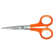 Fiskars Classic Metal Micro-Tip Needlework Scissors, Orange, 5.9 x 1.2 x 12.6 cm