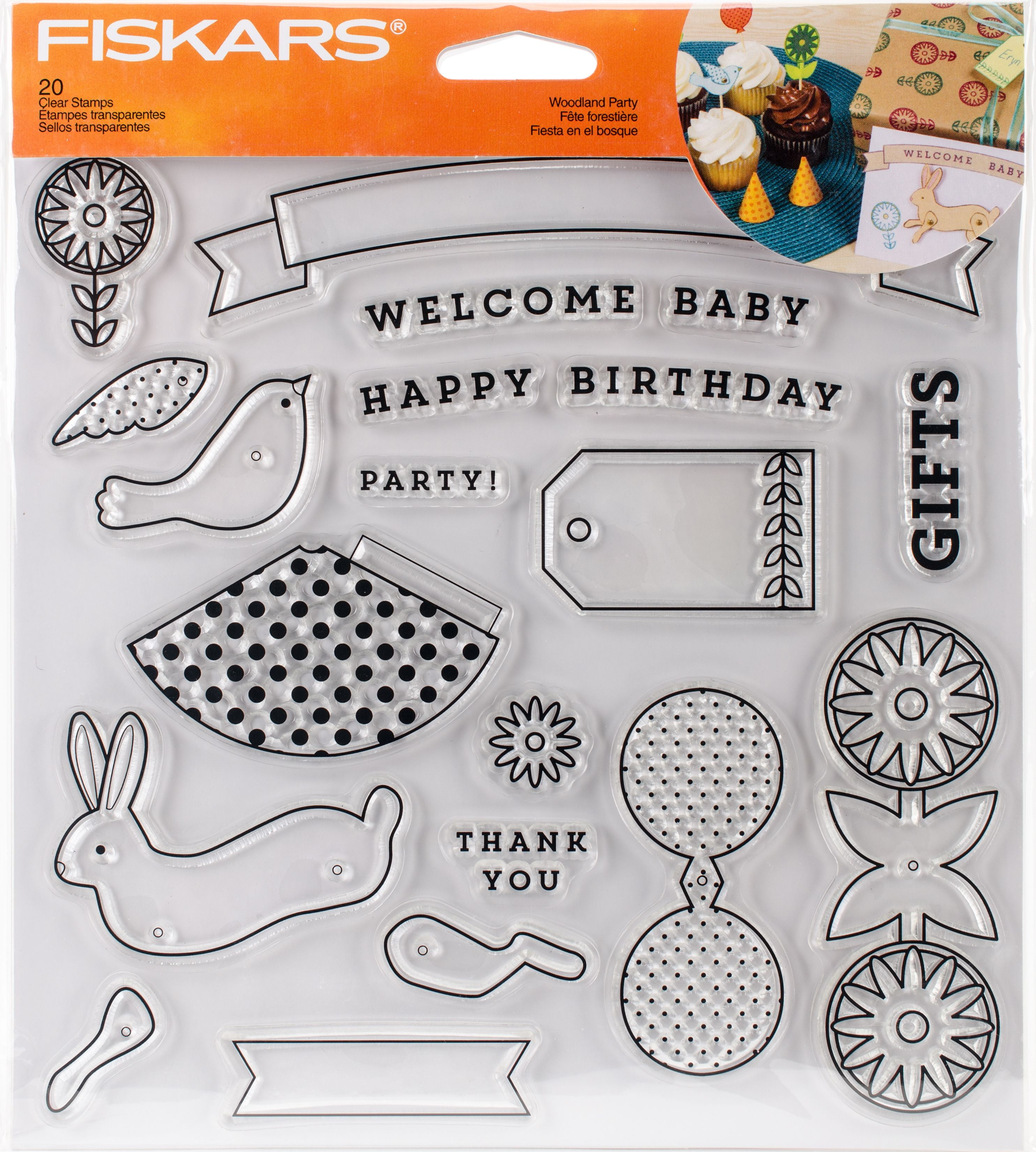 Fiskars Clear Stamps 8