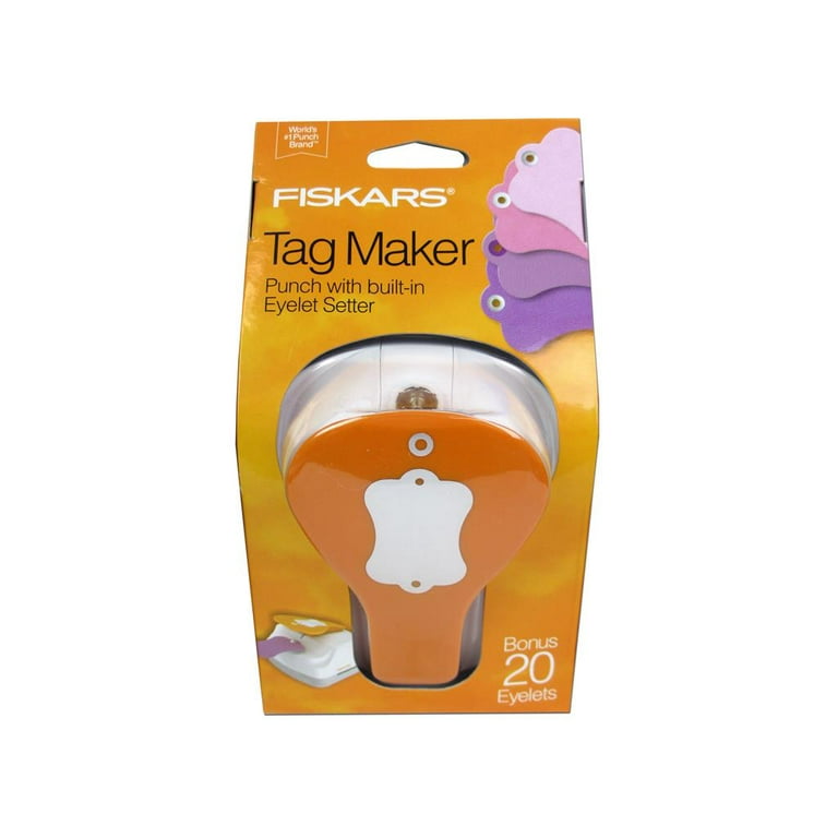 Fiskars Craft Punch Tag Maker Label 