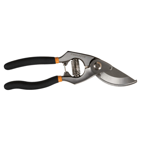 Fiskars Deluxe Forged Bypass Pruner, 3/4" Cut Capacity, Black