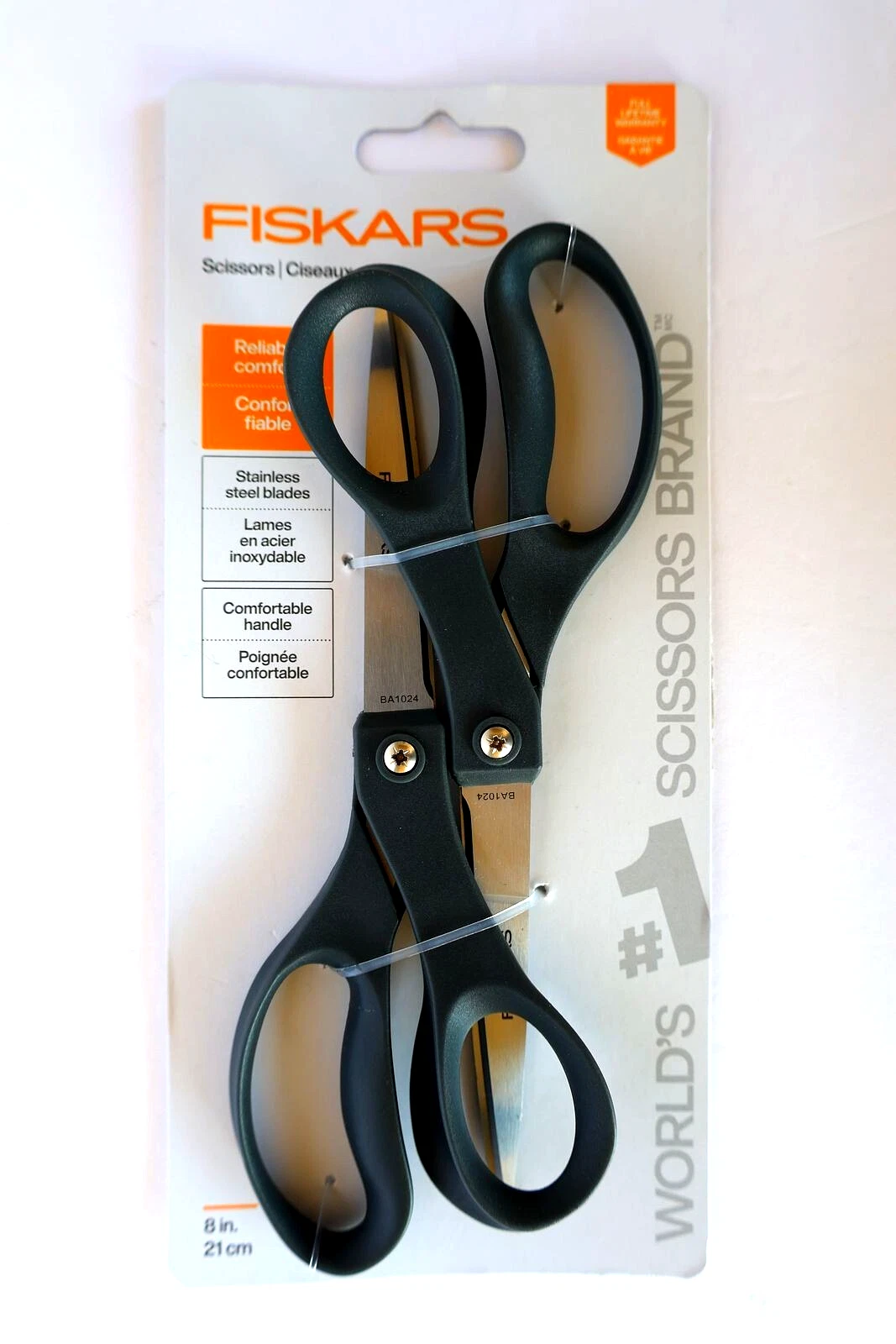 Fiskars Scissors 8 inch Pair Gray