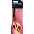 thumbnail image 1 of Fiskars Explore 8-inch Fashion Non-Stick Scrapbook Scissors, Daybreak, 1 Piece, Everyday Adult Scissors, 1 of 7