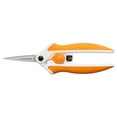 thumbnail image 1 of Fiskars FSK1069767 5 in. Micro Tip Scissor, Orange & White, 1 of 4