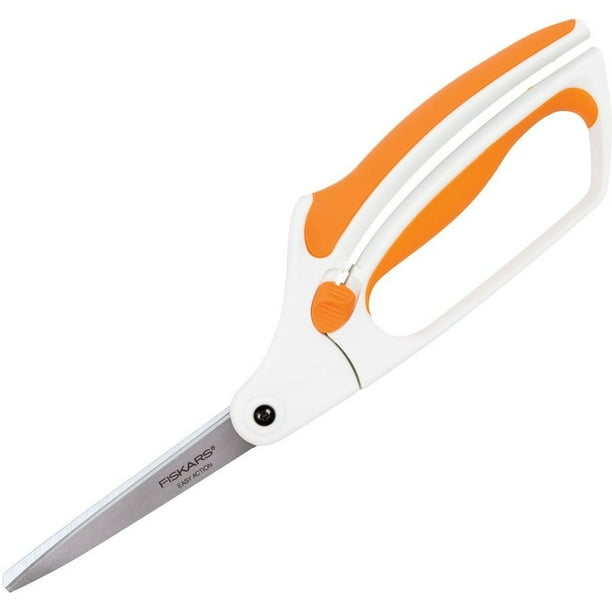 Fiskars Easy Action Bent Scissors - 8 Fiskars Easy Action Bent Scissors - 8