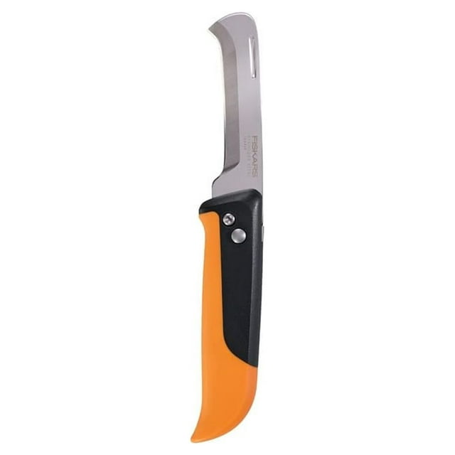 Fiskars Folding Produce Harvesting Knife, 3" Stainless Steel Blade Garden Tool