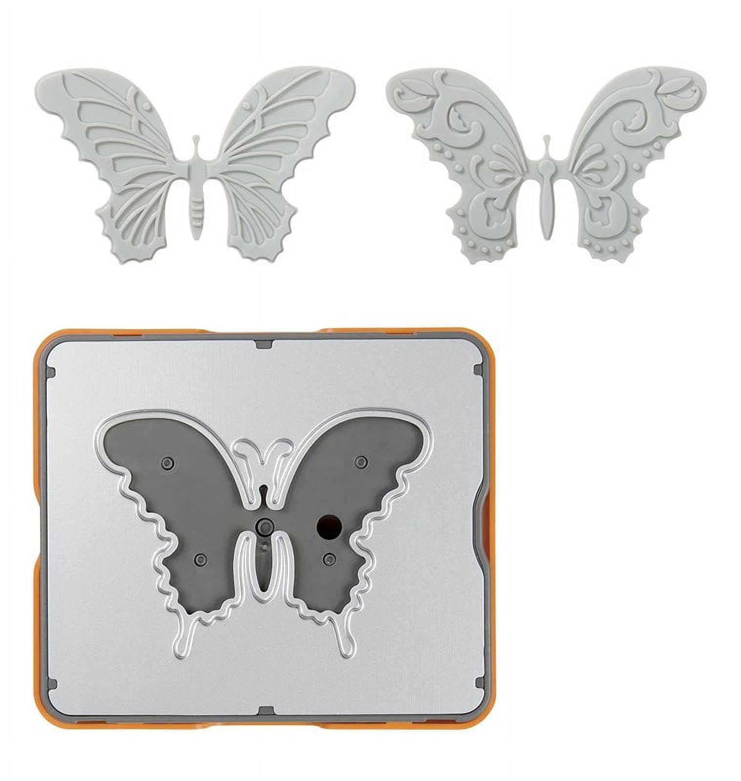 Fiskars Fuse Creativity System Marquis Design Set - Die Cut & Letterpress Plates, Medium, Requires Machine