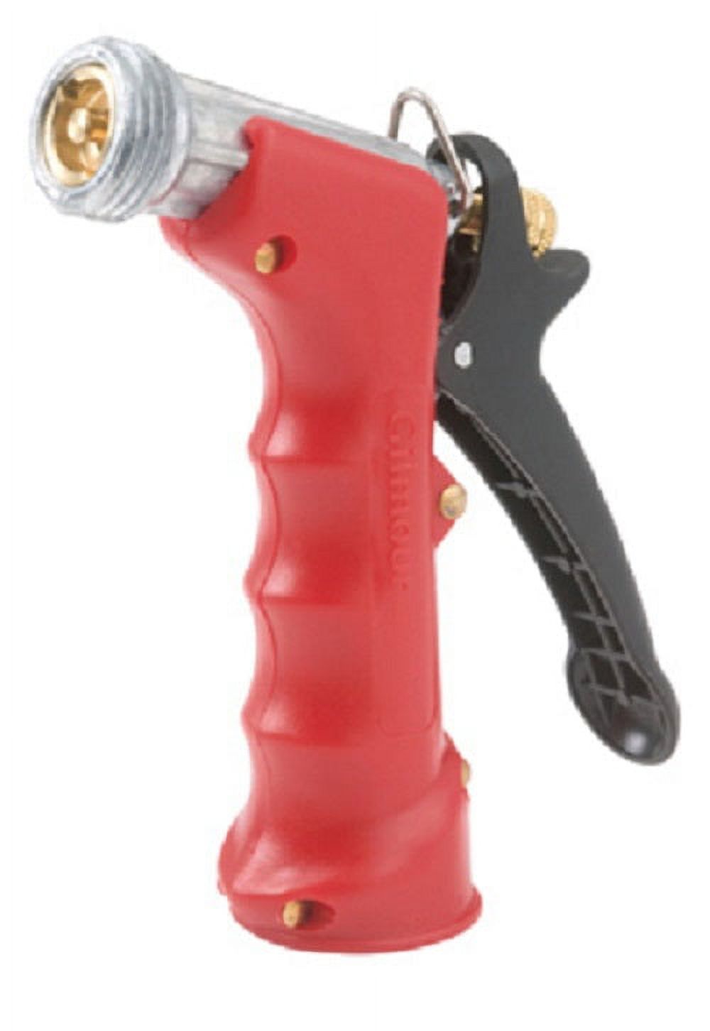 Fiskars / Gilmour 805722-1011 Commercial Threaded Front Brass Head Pistol Grip Hose Nozzle - Quantity of 2