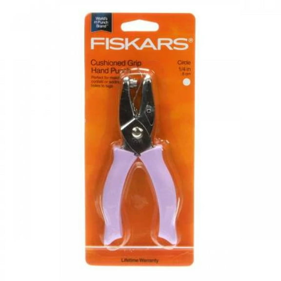 Fiskars Hand-Held Circle Punch, 1/4" Circle