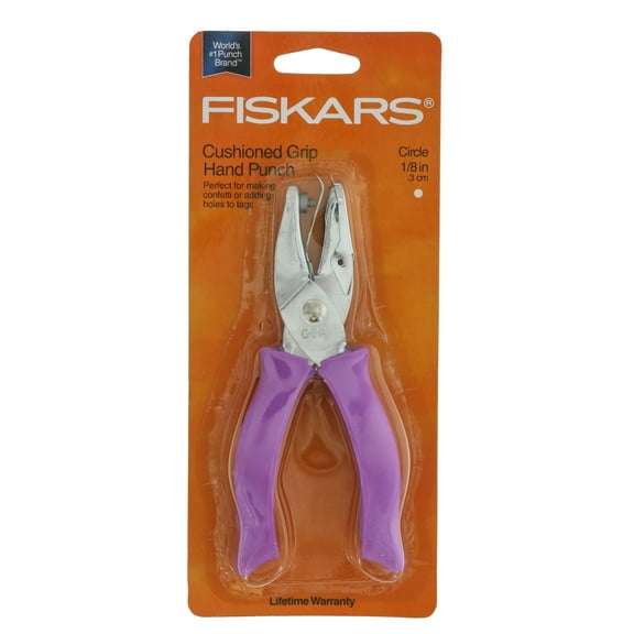 Fiskars Hand-Held Circle Punch, 1/8" Circle