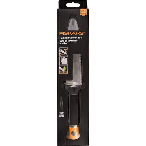 Fiskars Hori Hori Garden Tool Cultivator, Digger, and Pulling