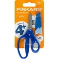 thumbnail image 1 of Fiskars Kids 5 Inch Blunt Scissors with Sheath, Blue, 1 of 9