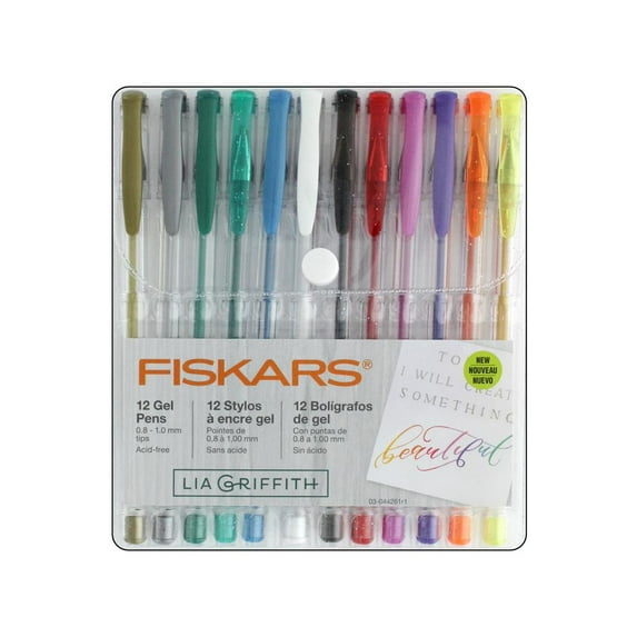 Fiskars LGriffith Gel Pen 12pc