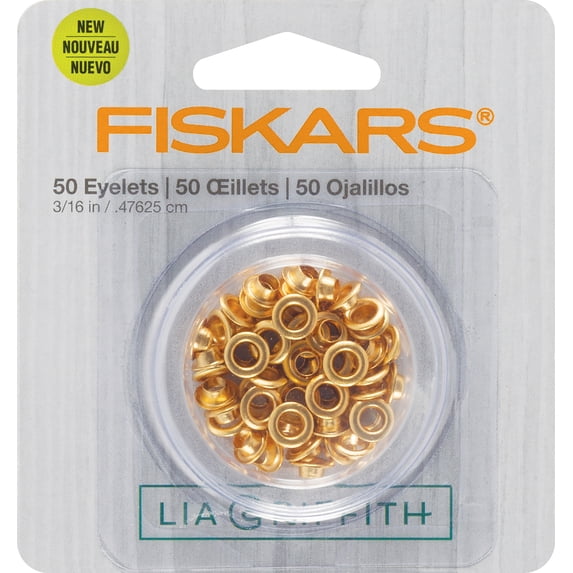 Fiskars Lia Griffith Eyelets-Gold -1977001