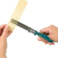 thumbnail image 1 of Fiskars Lia Griffith Fringe Scissors-Teal, 1 of 6