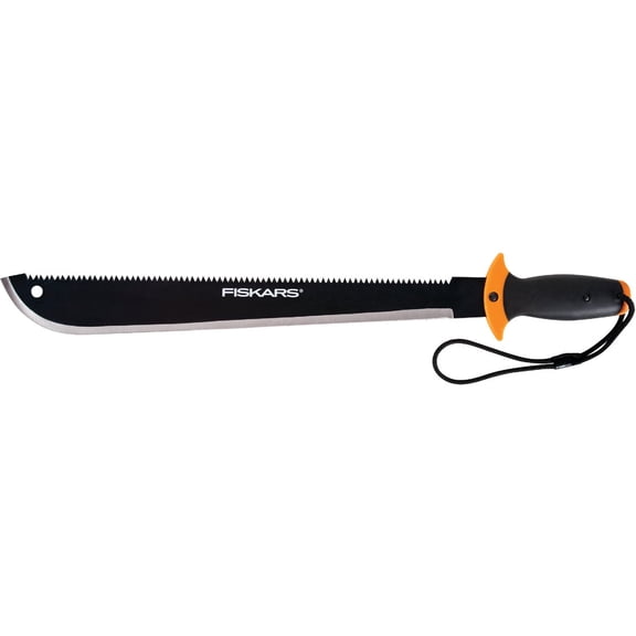 Fiskars Machete Precision Ground - Tempered Blade - Multicolor Residential Use, Standard Application