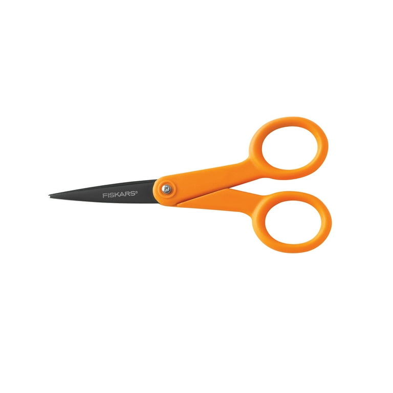 Fiskars Manufacturing 1245821003 7 in. Student Designer Non-Stick Scissors Assorted - 2.62 in. Cut