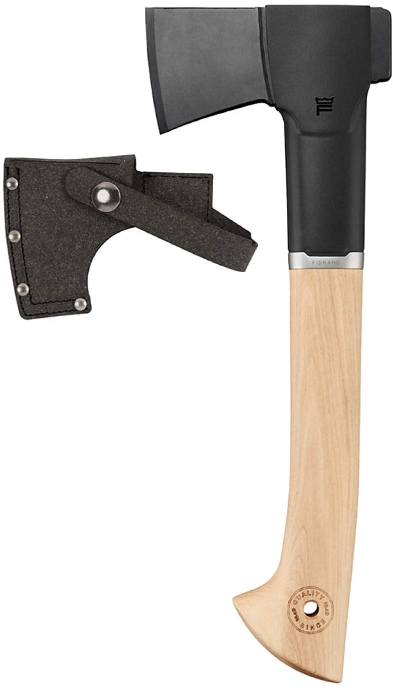 Fiskars Norden N7 フィスカース ノルデンアックス N7 Fiskars Norden N7 Hatchet with Recycled Leather Sheath (14