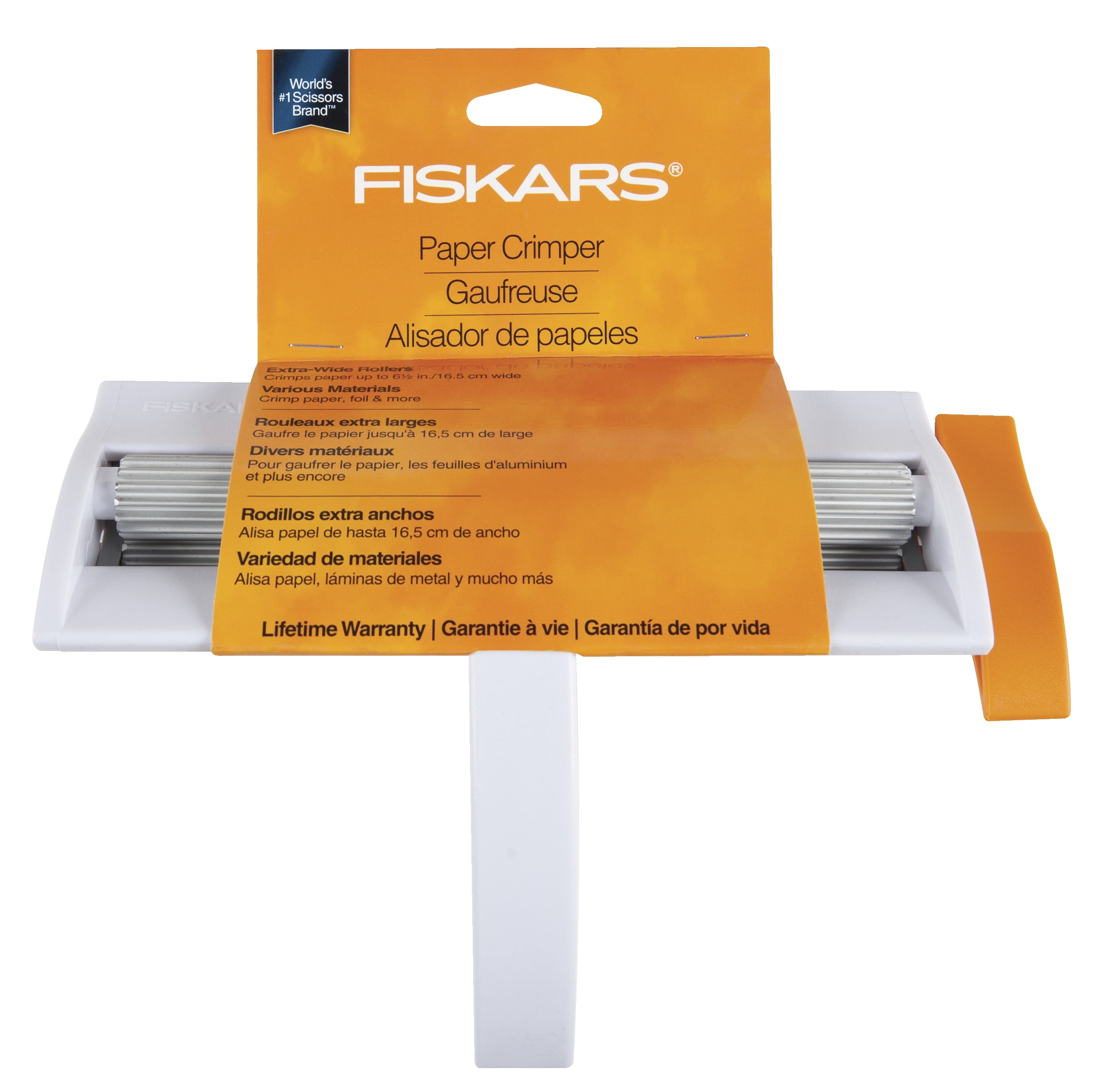 Fiskars Paper Crimper #9340 6.5 inches Wide Easy to Use