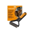 thumbnail image 1 of Fiskars Pet Dematting Rake, Comb for Gentle Fur Removal, Cat and Dog Grooming, 1 of 9