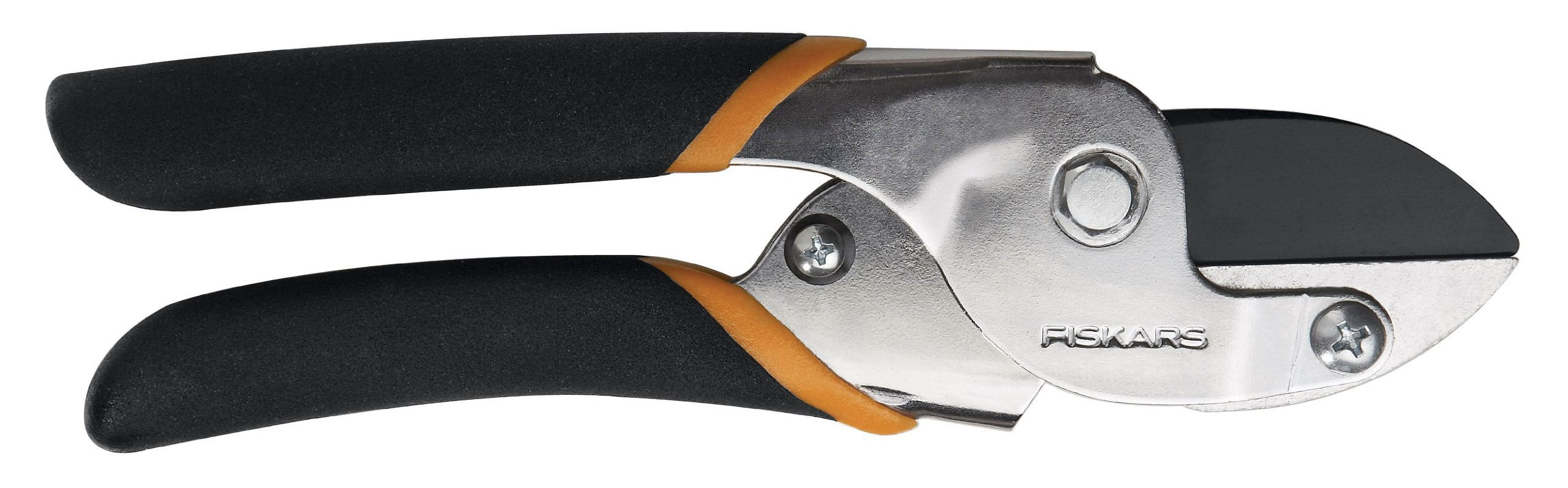 Fiskars Power-Lever Ultra Anvil Pruner, Steel Blade and Non-Slip Handle