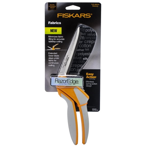 Fiskars RazorEdge Easy Action Fabric Shears 9"-