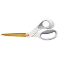 thumbnail image 1 of SoftGrip Titanium Scissors 8" Long 4" Cut Length Offset White Handle 1069766, 1 of 4