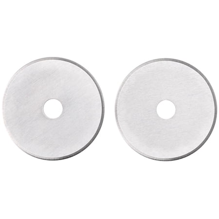 Fiskars Rotary Blade 28mm Straight, 2pc, Silver